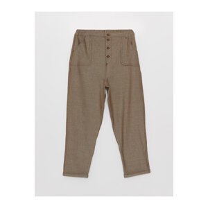 LC Waikiki Comfortable Fit Boys' Trousers with Elastic Waist