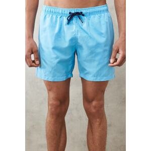 AC&Co / Altınyıldız Classics Men's Blue Standard Fit Quick Dry Swimsuit Swim Shorts