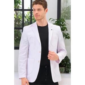 C9059 DEWBERRY MEN'S JACKET-PLAIN WHITE