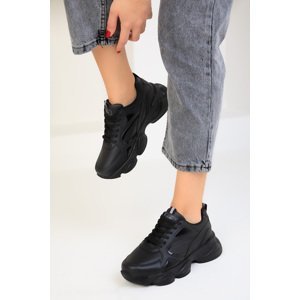 Soho Black-C Women's Sneakers 17226