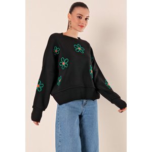 Bigdart Oversize Poncho Sweater - Black