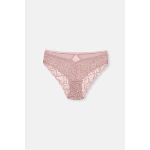 Dagi Soft Pink Lace Detailed Brief Panties
