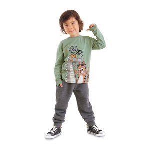 Denokids Wild Party Boy's T-shirt Sweatpants Set