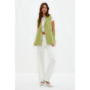 Trendyol Light Khaki Fitted Woven Vest