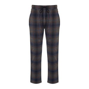 Trendyol Men's Multicolor Plaid Regular Fit Woven Pajama Bottoms