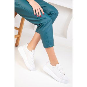 Soho White Women's Sneaker 18747