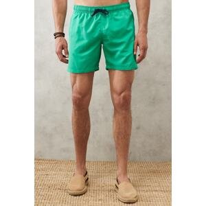 AC&Co / Altınyıldız Classics Men's Green Standard Fit Quick Dry Swimwear Marine Shorts