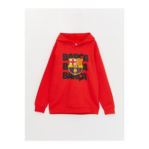 LC Waikiki Boys Barcelona Printed Hoodie