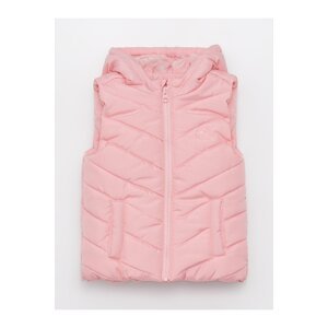 LC Waikiki Baby Girl Inflatable Vest with a Hoodie