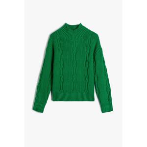 Koton Girl's Green Sweater