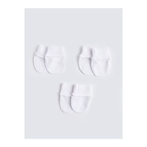 LC Waikiki Lw - Basic Baby Girl Gloves 3-Pack