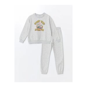 LC Waikiki LCW ECO Crew Neck Girls Tracksuit