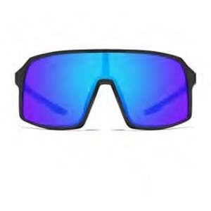 Sportovní sluneční brýle WAYE - 7 Matt Black w Blue Multi lens Cat. 3