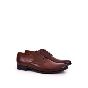 Bednarek Polish Shoes Pánské Kožené Mokasin BEDNAREK Hněde