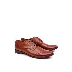 Bednarek Polish Shoes Kožené boty Bednarek 723 Hnědé