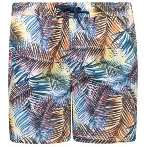 Trendyol Men's Multicolored Tropical Printed Swimwear Standard Size Swimwear