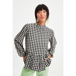 Trendyol Black Balloon Sleeve Blouse