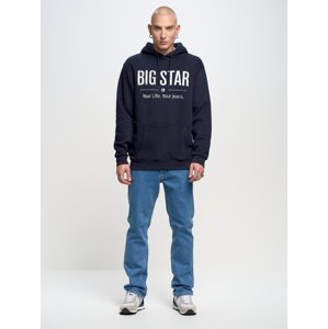 Big Star Man's Hoodie 154553 Blue-403