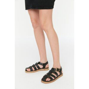 Trendyol Sandals - Schwarz - Flat