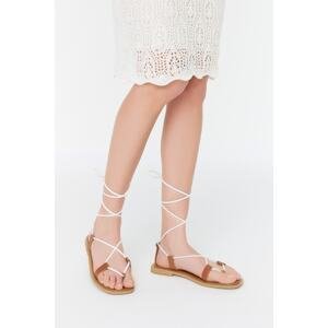 Trendyol White Rope Women's Sandals