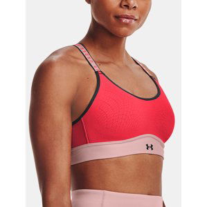 Under Armour Podprsenka UA Infinity Mid Bra Blocked-RED - Dámské