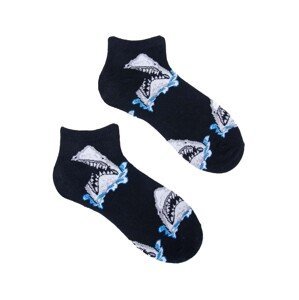 Yoclub Unisex's Ankle Funny Cotton Socks Patterns Colours SKS-0086U-B100