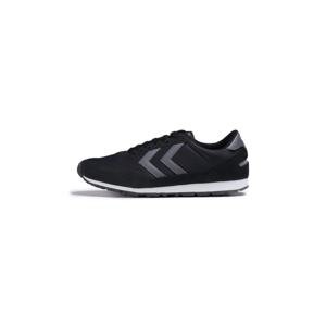 Hummel Reflex Unisex Black Suede Sports Shoes
