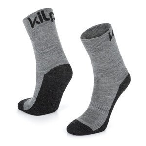 Unisex outdoorové ponožky Kilpi LIRIN-U světle šedé