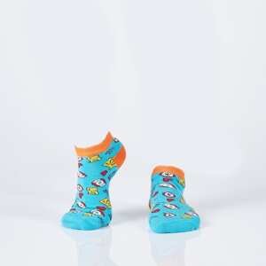 Krátké mořské ponožky pro muže s námořnickými vzory