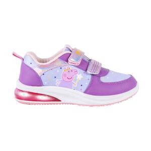 SPORTY SHOES PVC SOLE WITH LIGHTS PEPPA PIG