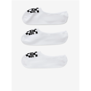 Sada tří párů ponožek v bílé barvě VANS - Pánské