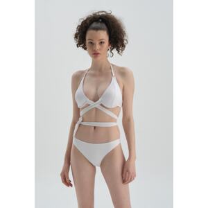 Dagi White Maximum Recovery Bikini Top