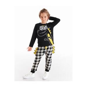 Denokids Rap Dino Boy's T-shirt Trousers Set