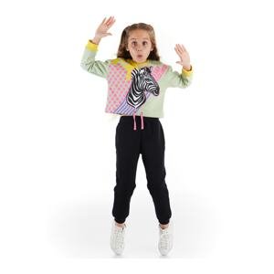 Mushi Stay Colored Girl's Tracksuit Set