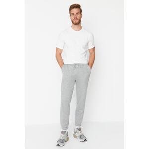 Trendyol Gray Melange Men's Regular/Regular Cut Sweatpants