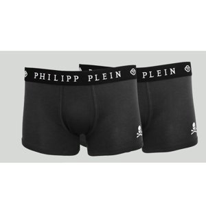 Pánské boxerky Philipp Plein UUPB01-99_BI-PACK_BLK