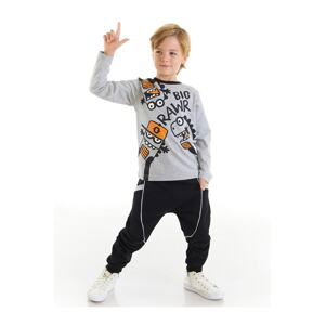 Denokids Funny Monster Boys T-Shirt Pants Suit