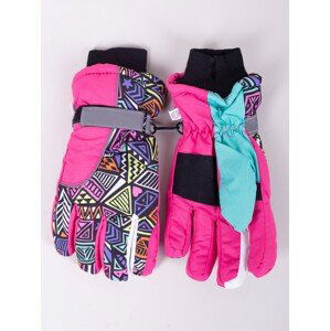 Rukavice Yoclub YC_Children's_Winter_Ski_Gloves_REN-0247G-A150_Multicolour