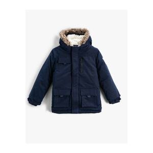 Koton Hooded Parka with Plush Lined, Filled.