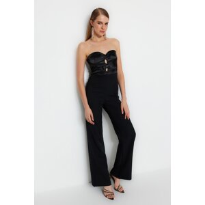 Trendyol Black Woven Overalls