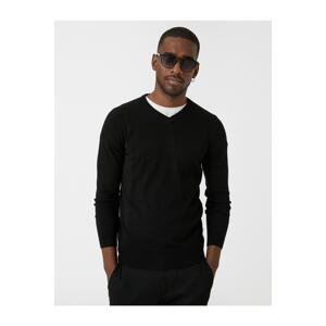 Koton Basic Knitwear Sweater V Neck