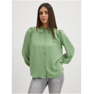Světle zelená dámská košile JDY Divya - Dámské