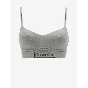 Šedá dámská podprsenka Calvin Klein Underwear - Dámské