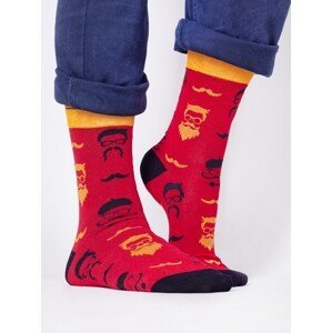 Yoclub Man's Cotton Socks Patterns Colors SKA-0054F-H400