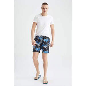 DEFACTO Regular Fit Palm Print Swimming Short