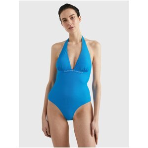 Modré dámské jednodílné plavky Tommy Hilfiger Underwear - Dámské