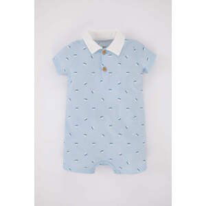 DEFACTO Pique Regular Fit Polo Collar Overalls