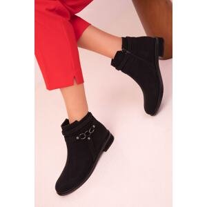 Soho Black Women's Boots & Booties 15383