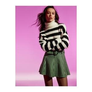 Koton Rachel Araz X - Soft Textured Turtleneck Knitwear Sweater