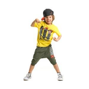 Mushi Bronx Boy T-shirt Capri Shorts Set